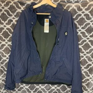 Carhartt Men's Navy Windbreaker